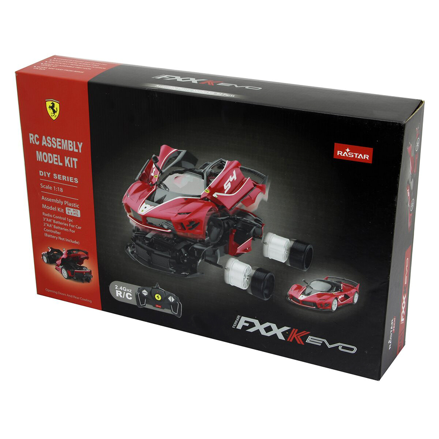 Συναρμολογούμενη Τηλεκατευθυνόμενη Αγωνιστική Ferrari FXX K EVO 1:18