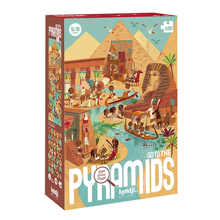 Puzzle - Go to the Pyramids 100 pcs