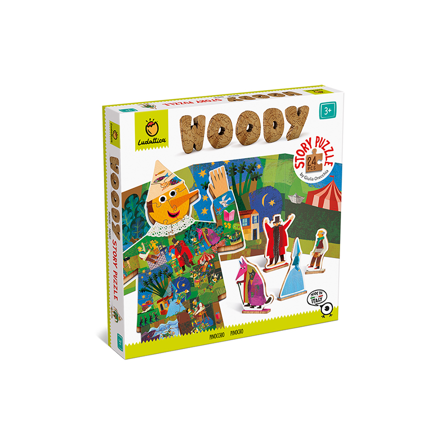Woody Story Puzzle - Pinochio