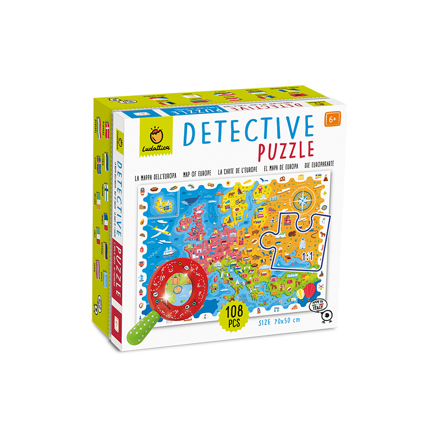 Detective Puzzle - The Map of Europe