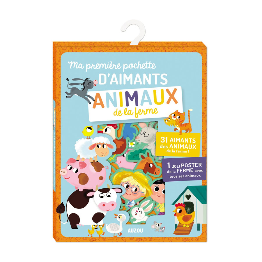 My First Pouch of Magnets - Farm Animals