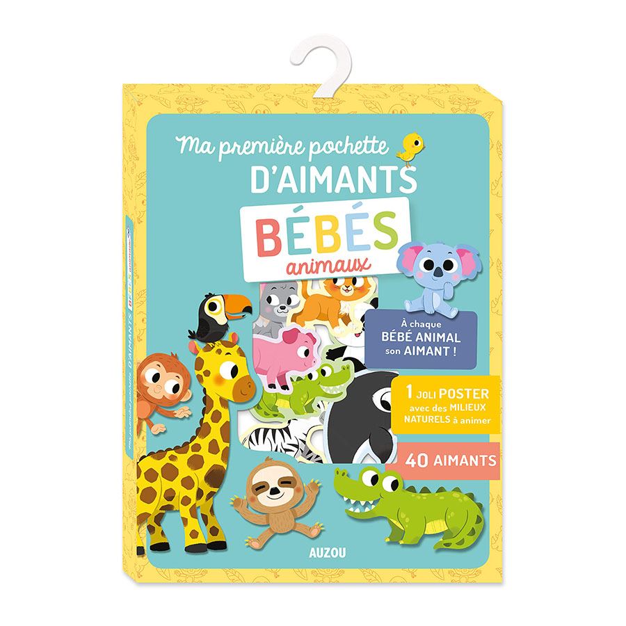 My First Pouch of Magnets - Baby Animals