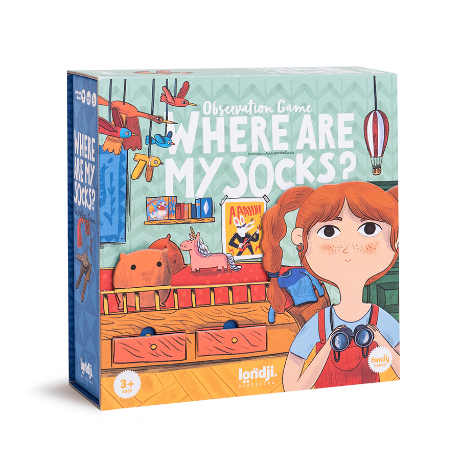 Where Are My Socks - Observation Game