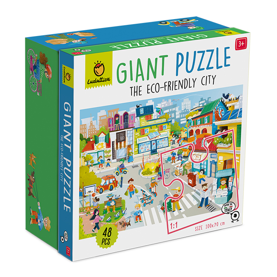 Giant Puzzle - The Eco Friendly City