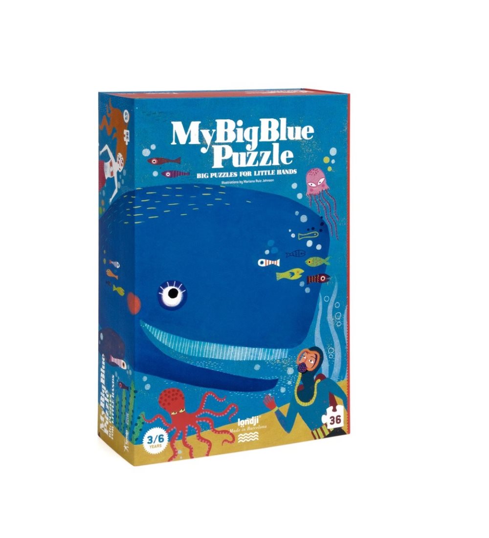 Puzzle - My Big Blue 36 pcs