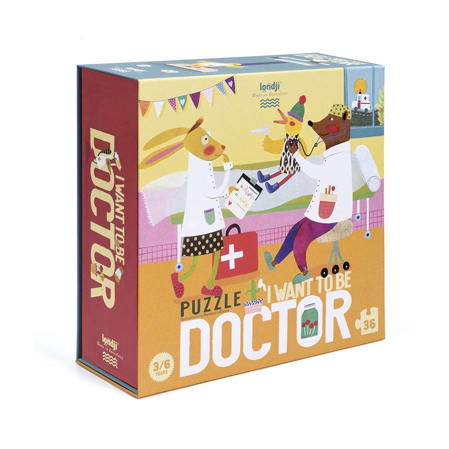 I Want To Be Doctor - Puzzle 36 pcs