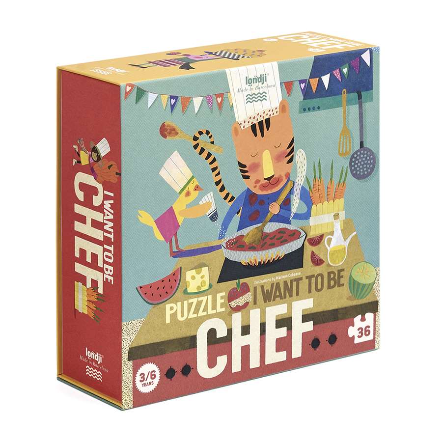 I Want To Be Chef - Puzzle 36 pcs