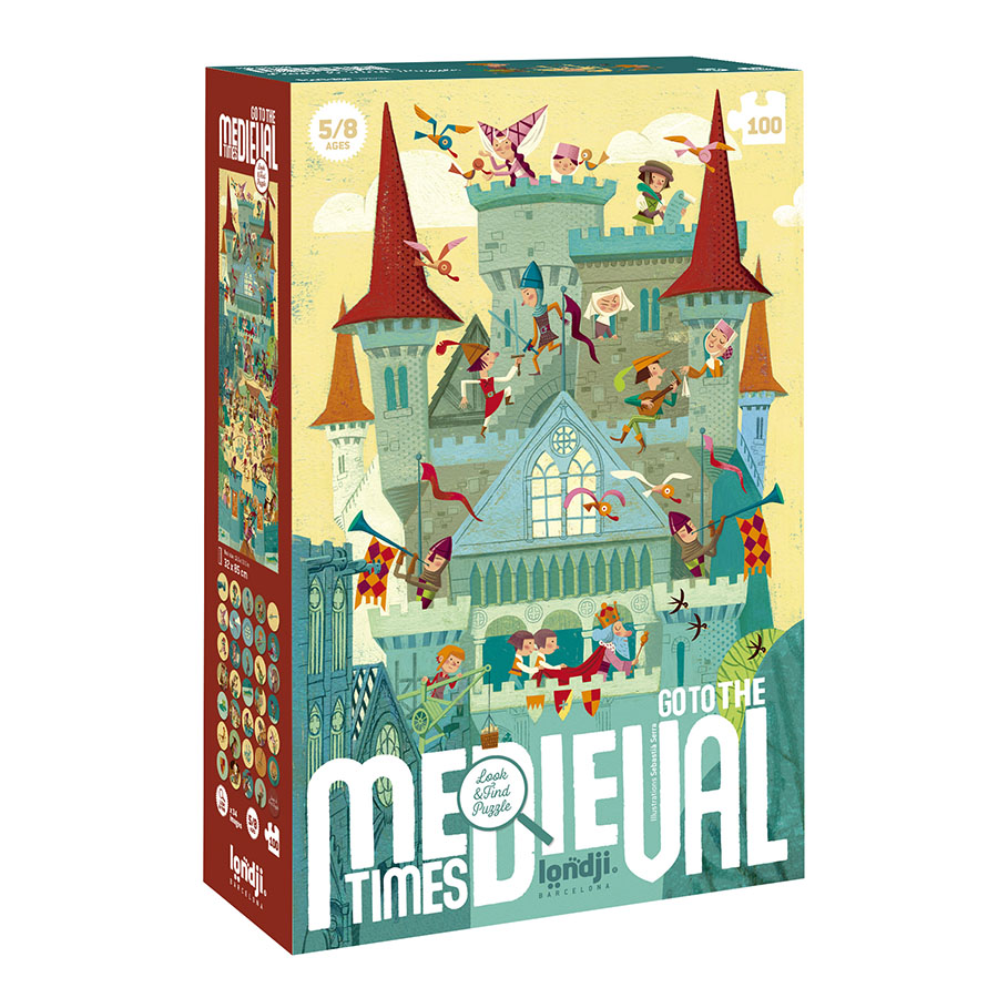 Puzzle - Go to the Medieval Times 100 pcs