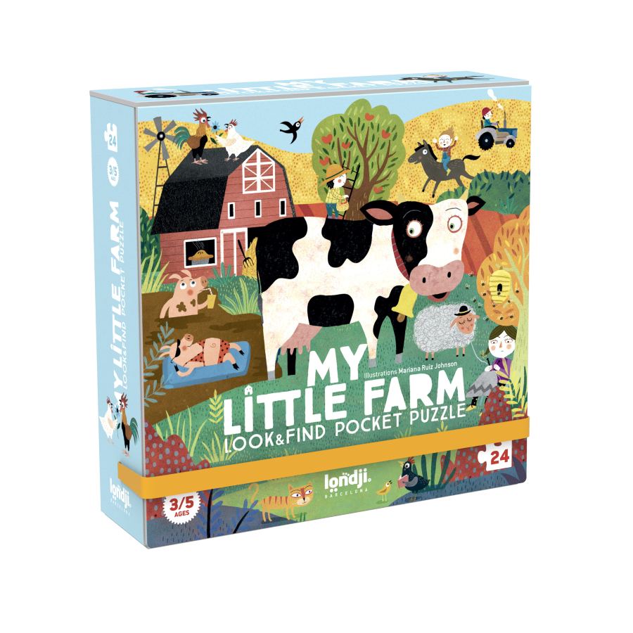 Pocket Puzzle - My Little Farm 24 pcs