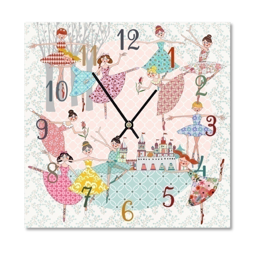 Ρολόι Τοίχου - Δώδεκα Χορεύτριες Πριγκίπισσες