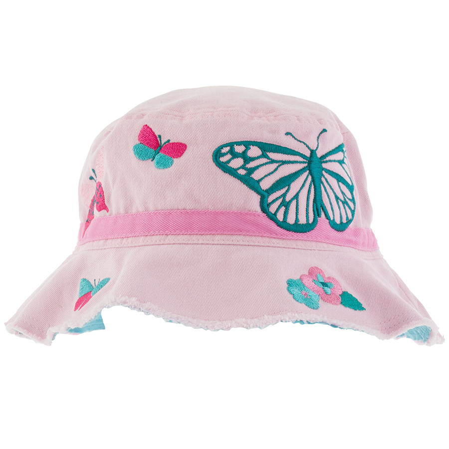Παιδικό Καπέλο Pink Butterfly