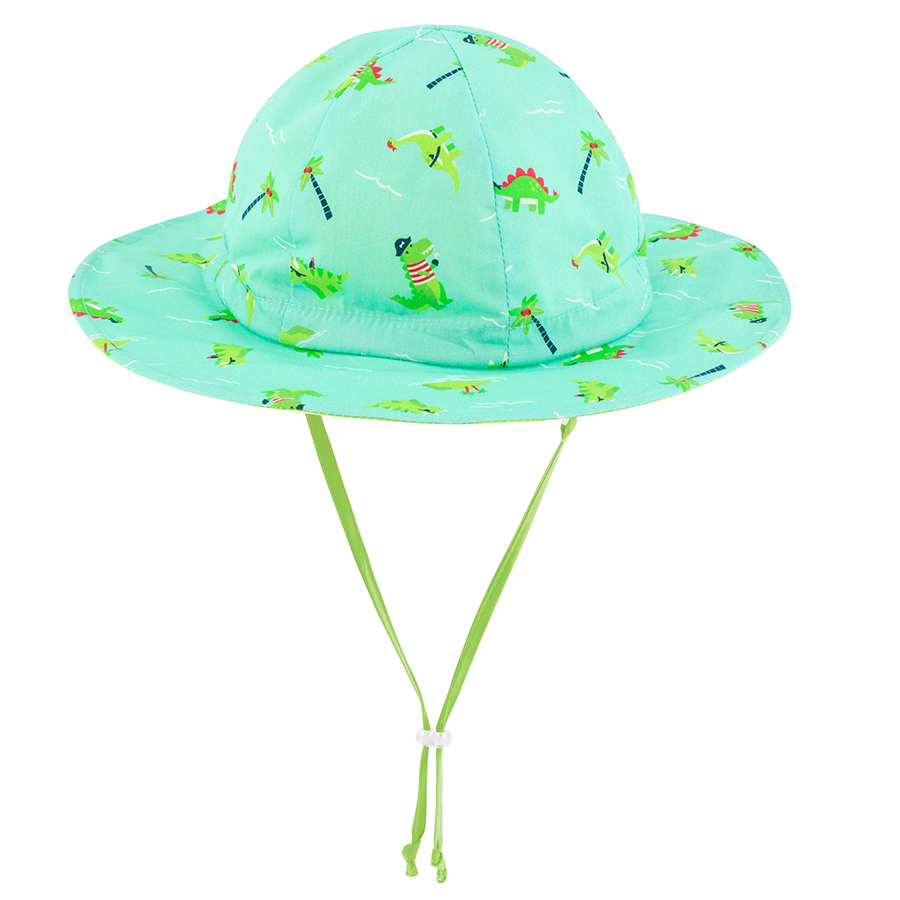 Βρεφικό Καπέλο με Κορδονάκι Dino