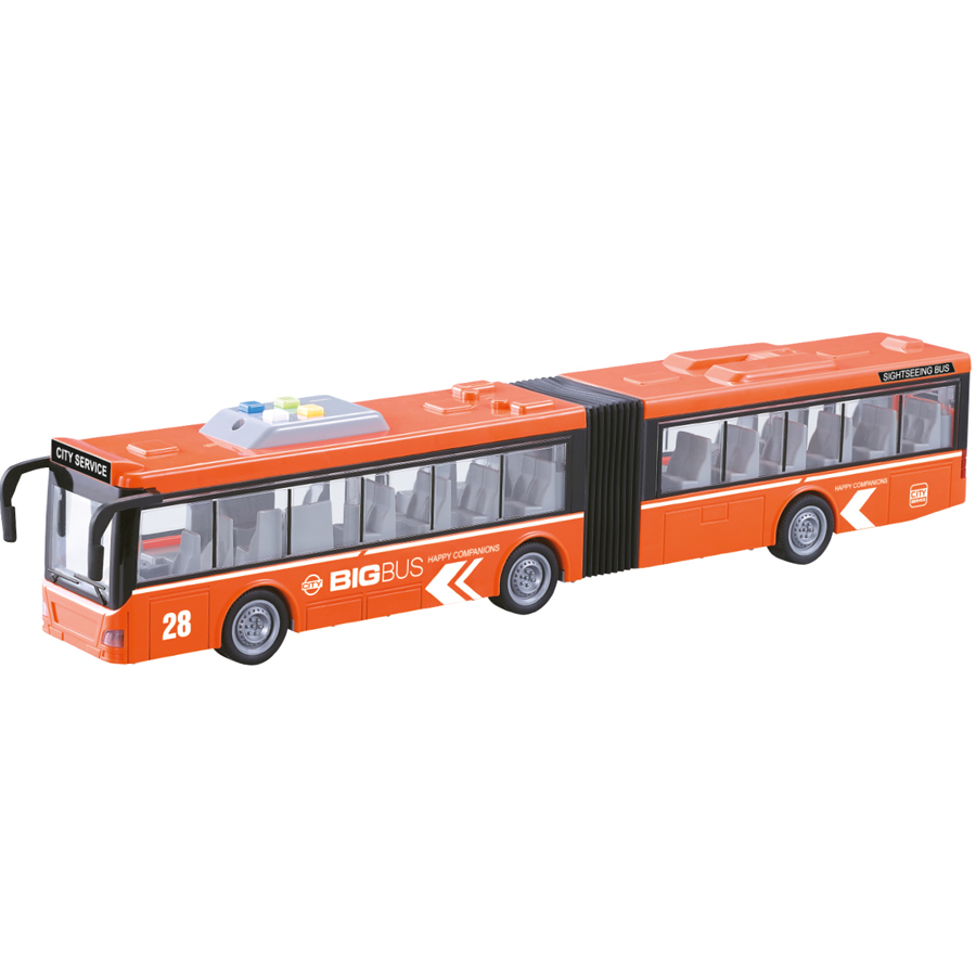 Λεωφορείο Φυσαρμόνικα με Φώτα και Ήχους - Πορτοκαλί