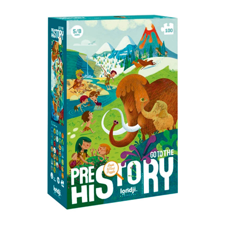 Puzzle - Go to the Prehistory 100 pcs