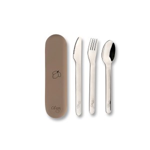 Z1005 - Stainless Steel Cutlery set with Case - Lemon - Extra 0