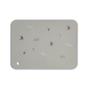 Z1084 - Silicone Placemat Rectangle - Vehicles - Main